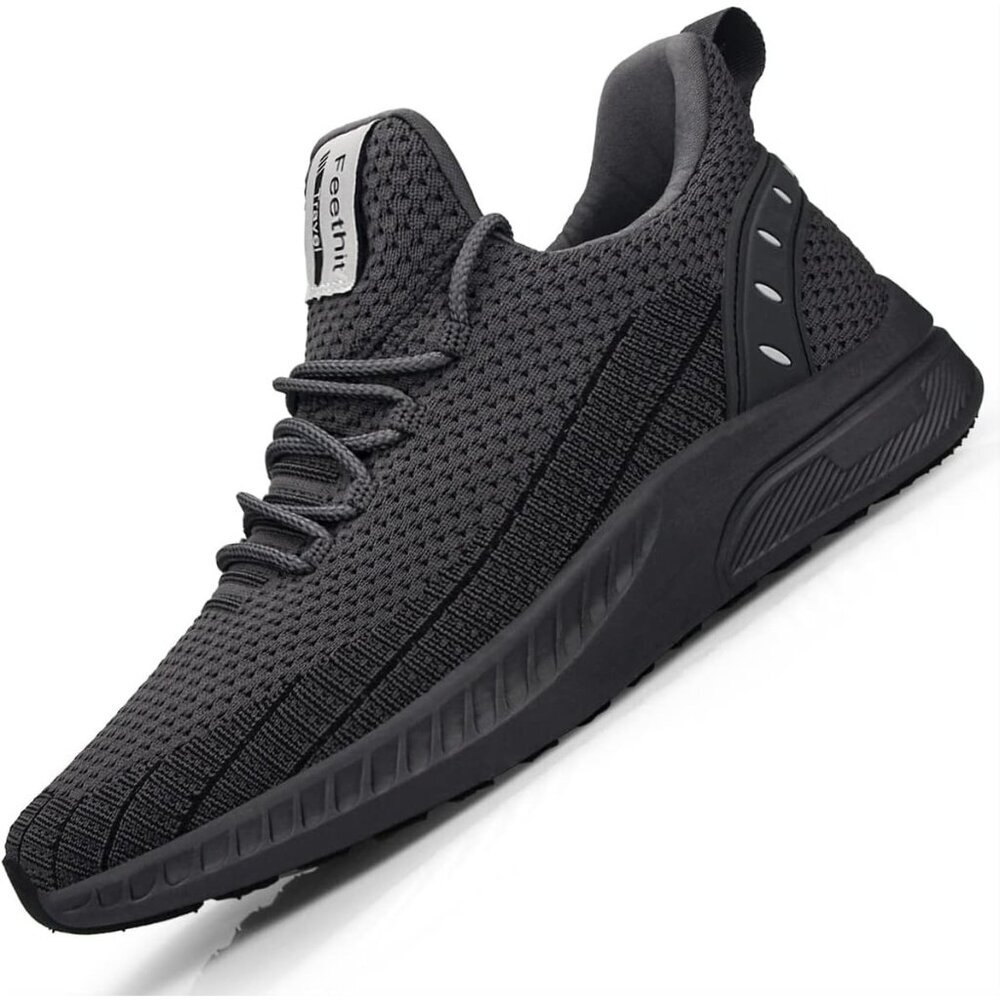 〽️Men's Sneakers Dark Gray Walking Sports Athletic Running Lightweight Shoes